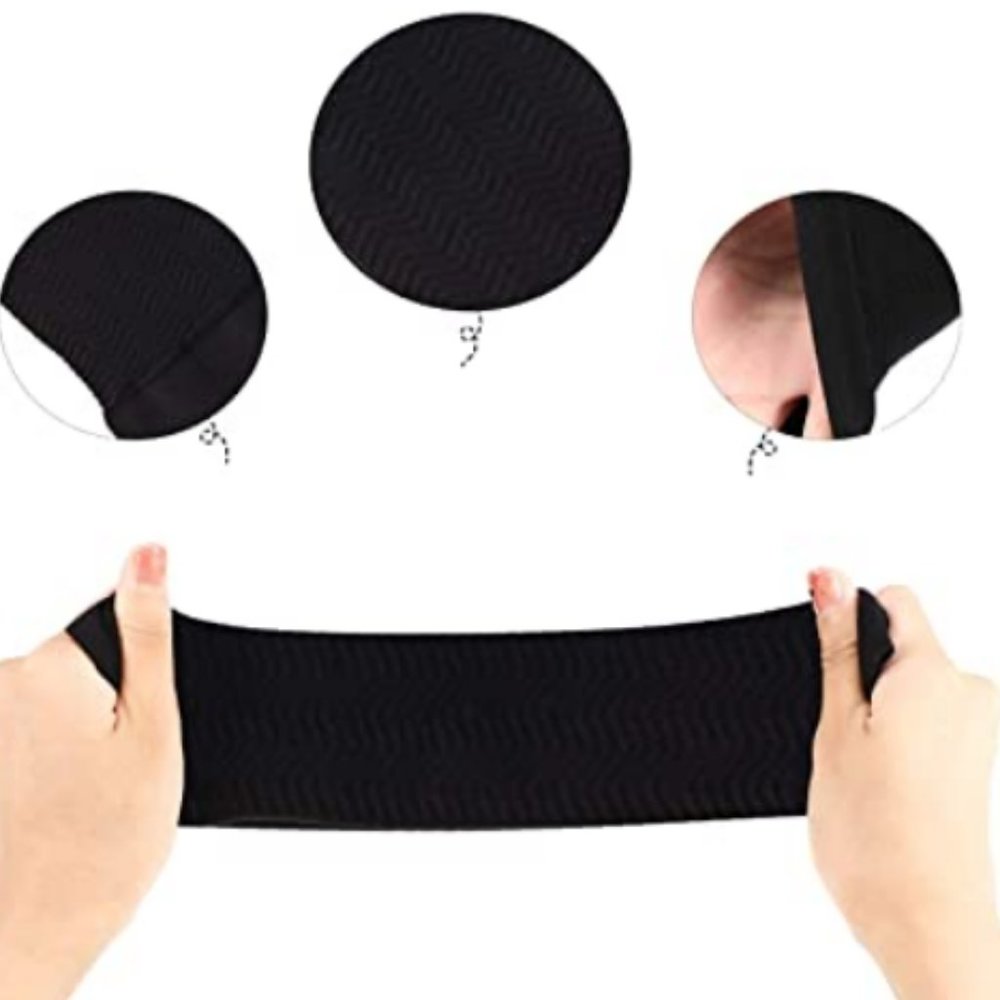 1 NEW PAIR OF BLACK OR SLIMMING COMPRESSION ARM SHAPERS - Picture 5 of 6